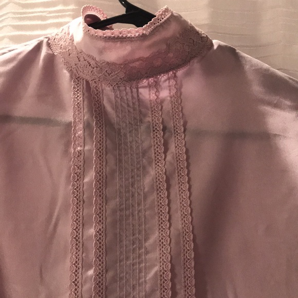 Vintage button up blouse top - Picture 4 of 6